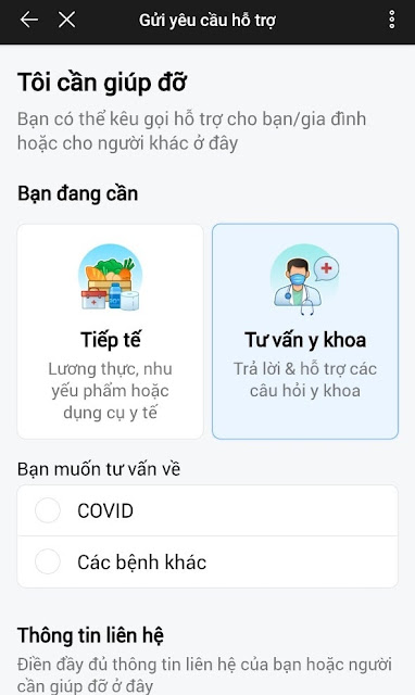 Chức năng tư vấn y khoa Zalo Connect