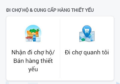 Chức năng mới đi chợ hộ Zalo Connect