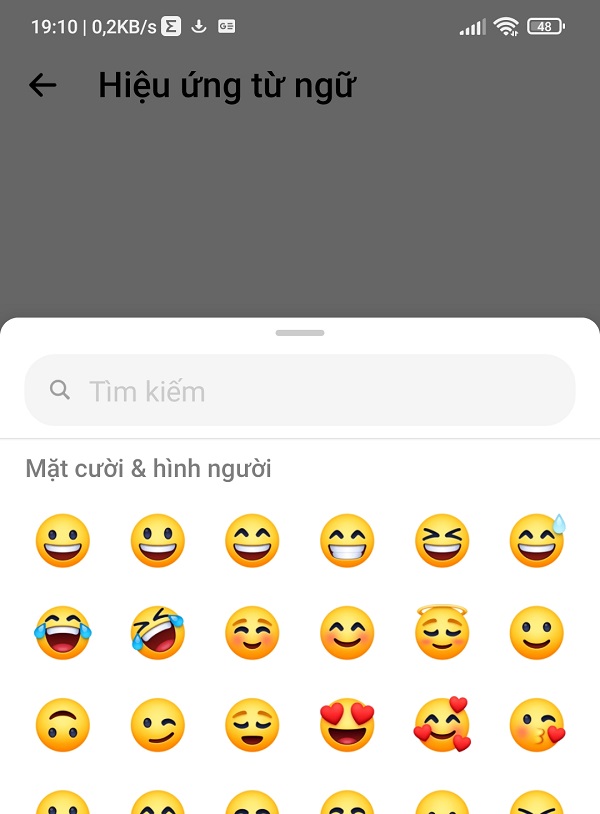 Bật "Hiệu ứng từ ngữ" khi nhắn tin trên Messenger 1