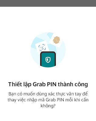 kích hoạt ví Moca trên Grab