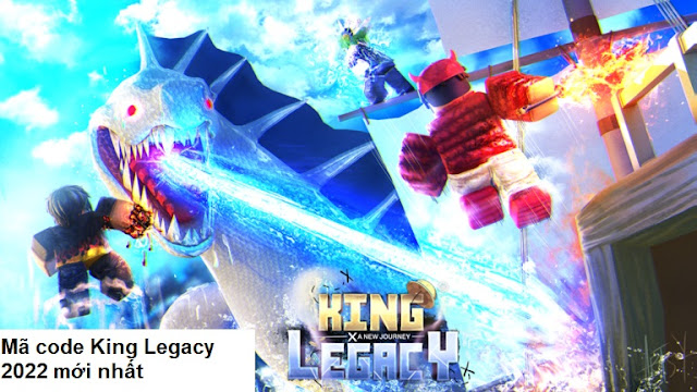 Liên tục  cập nhật mã code King Legacy [Update 3.5 🌋🧊] tháng 5 2022