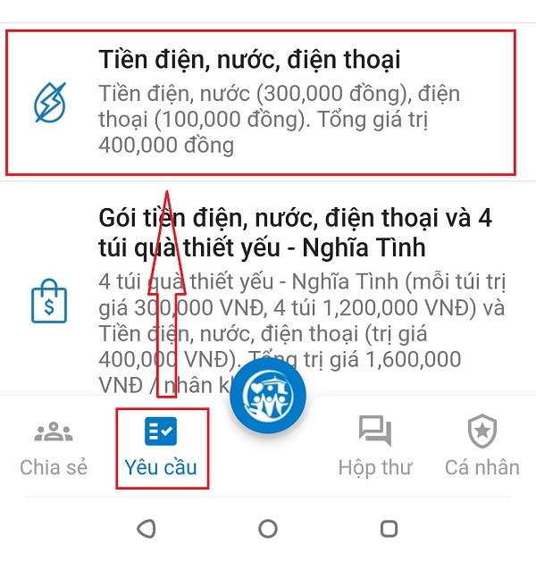 Hỗ trợ tiền điện, nước, điện thoại qua ứng dụng An Sinh 1