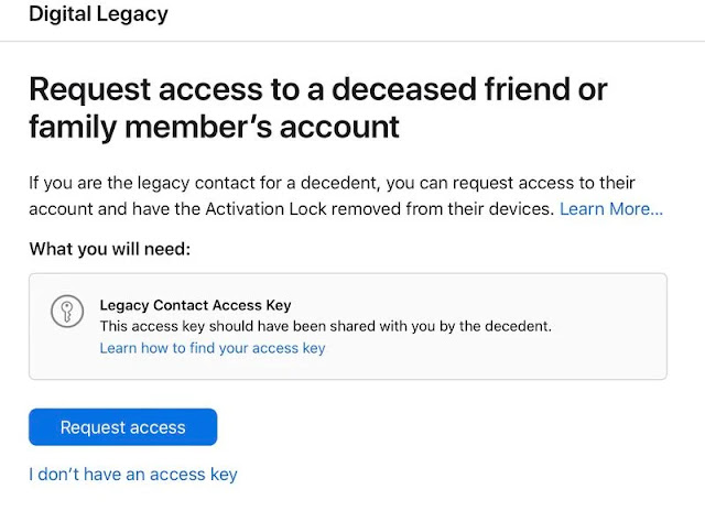 Cách người liên hệ kế thừa của bạn có thể lấy dữ liệu của bạn khi bạn qua đời