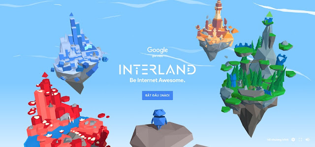 Game Interland từ Chương trình Be Internet Awesome