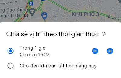 Cách chia sẻ vị trí và tin nhắn SOS trên điện thoại 1