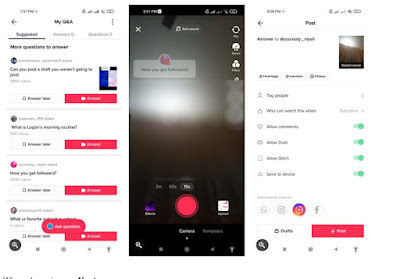 TikTok Q&A là gì? và cách để bật nó