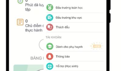 Hướng dẫn thách đấu VioEdu trên điện thoại