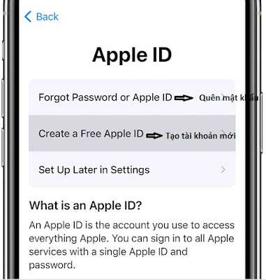 Tạo tài khoản Apple ID trên App Store